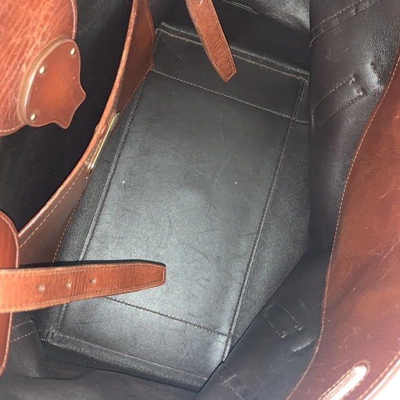 Vintage And The Original Ralph Lauren Collection Ricky 33 Calfskin Bag. - Picture 15 of 16